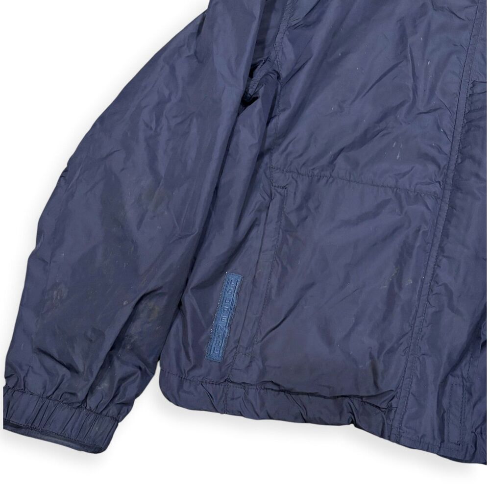Lauren Ralph Lauren Petite Hooded Nylon Jacket Navy Size PP Lightweight Rain - Picture 3 of 6